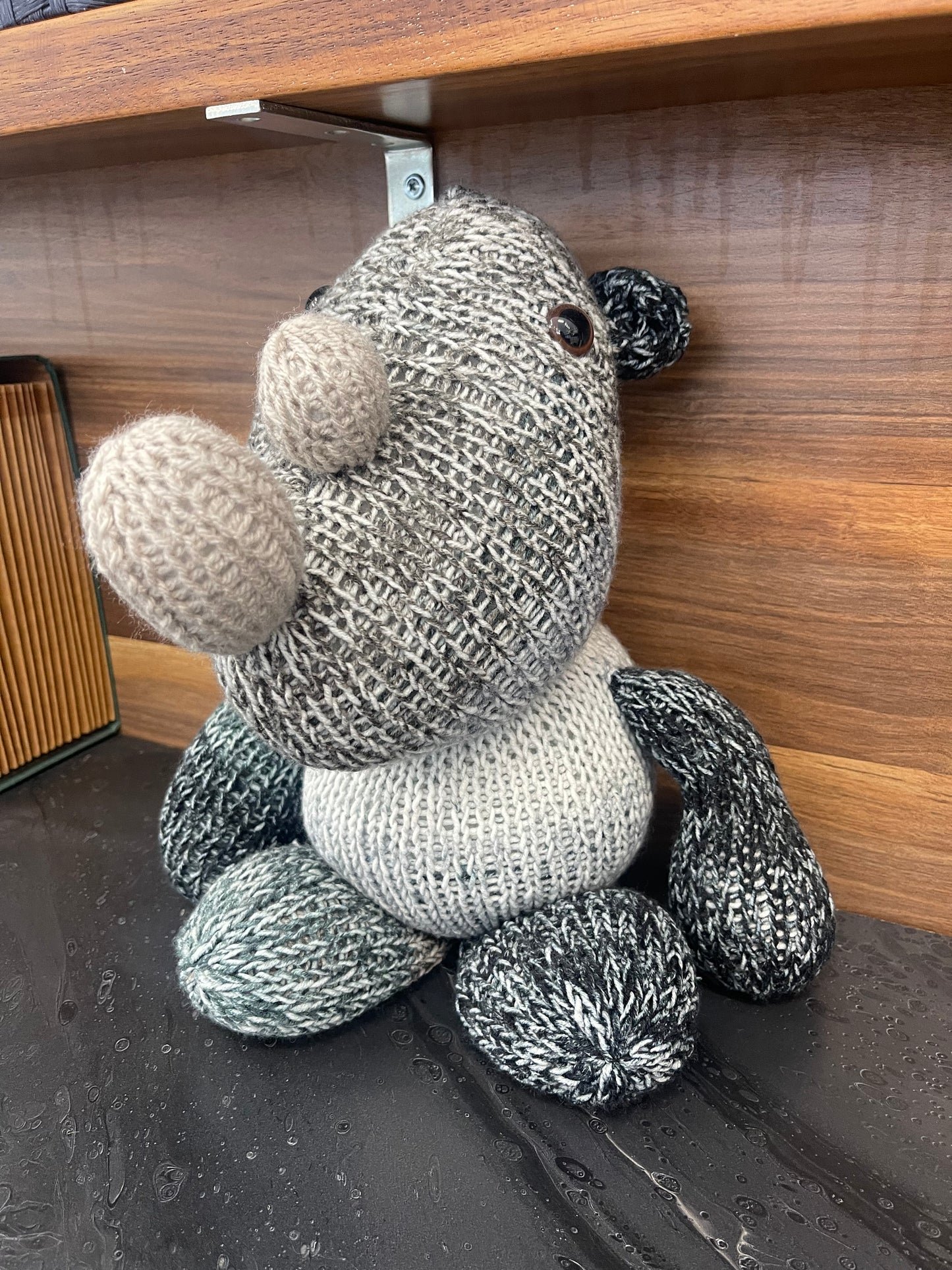 Rhino handmade crochet stuffed animal