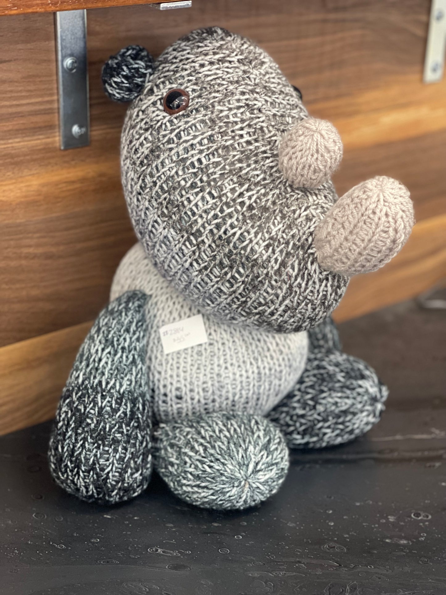 Rhino handmade crochet stuffed animal