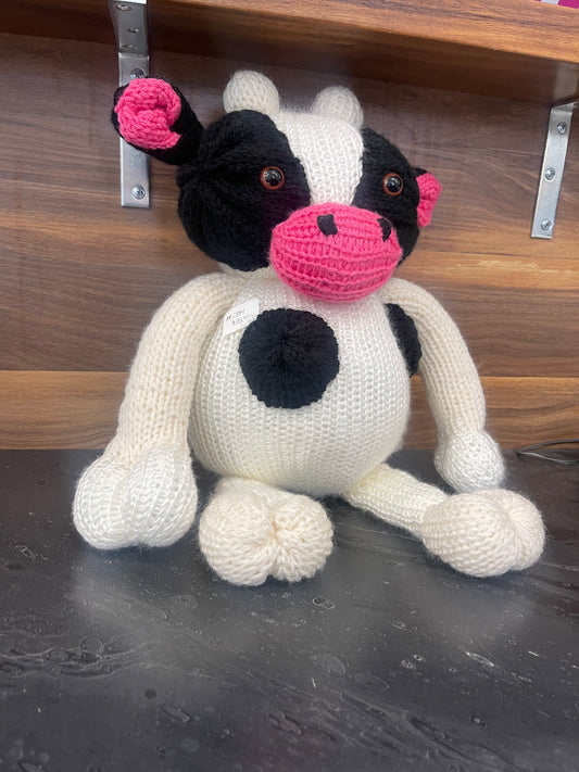 Cow handmade crochet stuffed animal