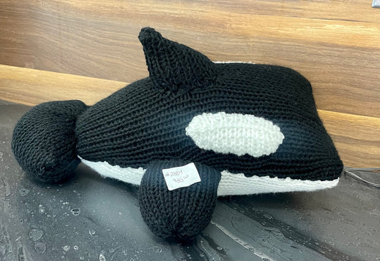 Orca crochet handmade stuffed animal